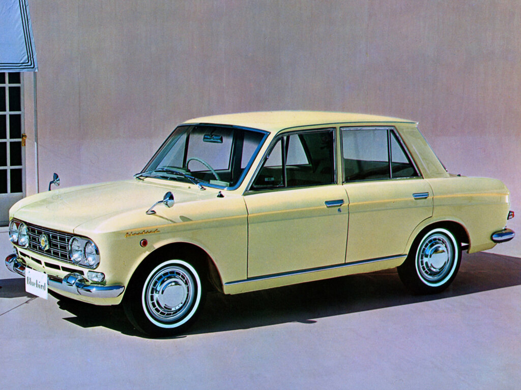 Nissan Bluebird (410, DP410, P410) 2 поколение, седан (09.1963 - 08.1964)